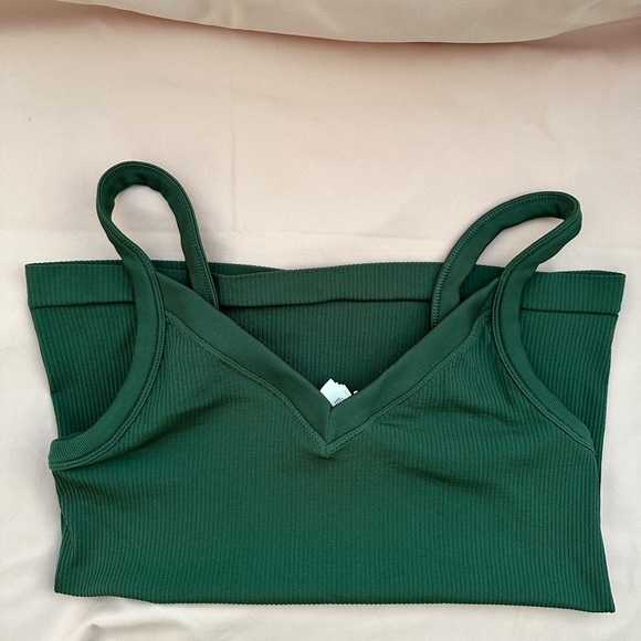 SOLD Athleta Green Renew Tank Top - Picture 2 of 4